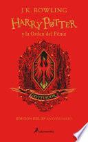 Harry Potter y la Orden del Fénix (20 Aniv. Gryffindor) / Harry Potter and the O rder of the Phoenix (Gryffindor)