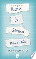 Hasta la última palabra