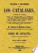 Hazañas y recuerdos de los catalanes