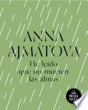 He leído que no mueren las almas (Flash Poesía)