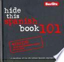 Hide This Spanish Book 101