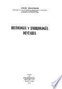 Histologia y embriología dentaria