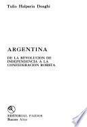 Historia argentina; [dirigida por Tulio Halperin Donghi.]