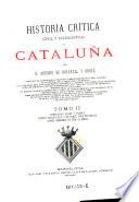 Historia crítica, civil y eclesiástica, de Cataluña