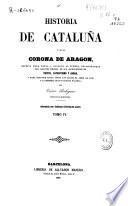 Historia de Cataluña y de la Corona de Aragón