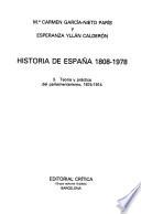 Historia de España, 1808-1978: Teoría y práctica del parlamentarismo, 1874-1914