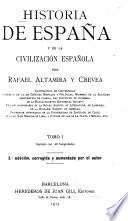 Historia de España y de la civilización española