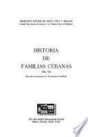 Historia de familias cubanas
