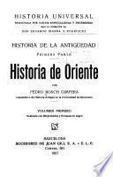 Historia de la antigüedad ...