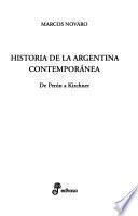 Historia de la Argentina contemporánea