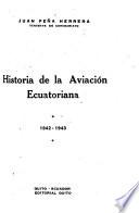Historia de la aviación ecuatoriana, 1842-1943