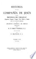 Historia de la Compañía de Jesús en la provincia del Paraguay