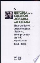 Historia de la cuestion agraria Mexicana