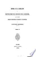 Historia de la legislacion y recitaciones del derecho civil de España