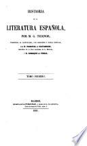 Historia de la literatura española: (1851. VI, 580 p.)