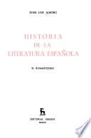 Historia de la literatura española: El Romanticismo