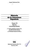 Historia de la literatura española