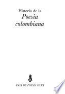 Historia de la poesía colombiana