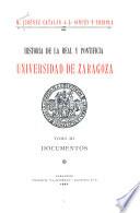 Historia de la real y pontificia Universidad de Zaragoza