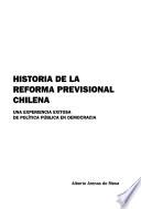 Historia de la reforma previsional chilena