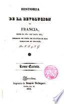 Historia de la Revolución de Francia, desde el año 1789 hasta 1815