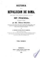 Historia de la Revolucion de Roma