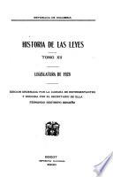 Historia de las leyes
