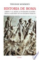 Libro Historia de Roma. Libros I y II