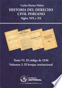 Historia del derecho civil peruano
