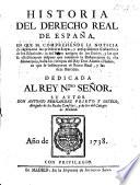 Historia del derecho real de España