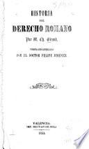Historia del derecho romano