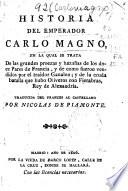 Historia del emperador Carlo Magno