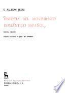 Historia del movimiento romantico espanol