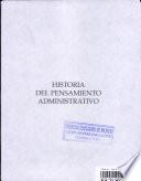 Historia del pensamiento administrativo