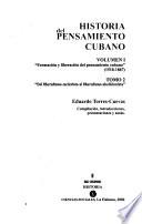 Historia del pensamiento cubano