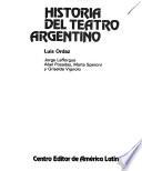 Historia del teatro argentino