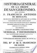 Historia general de la orden de San Geronimo