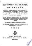 Historia literaria de España desde su primera población hasta nuestros días