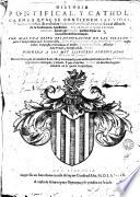 Historia pontifical y catholica