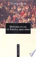 Historia social de España, 1400-1600