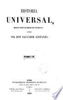 Historia Universal, desde los tiempos más remotos hasta nuestros días