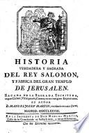 Historia verdadera, Y Sagrada del Rey Salomon