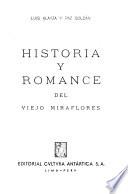 Historia y romance del viejo Miraflores