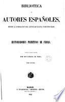 Historiadores de Indias, 2 (Biblioteca Autores Españoles, 26)