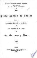 Historiadores de Indias ...
