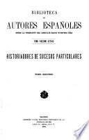 Historiadores de sucesos particulares