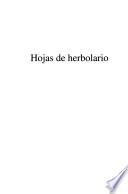 Hojas de herbolario