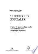 Homenaje Alberto Rex González