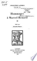 Hommages à Marcel Renard