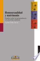 Homosexualidad y matrimonio